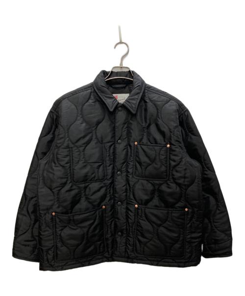 Traditional Weatherwear（トラディショナルウェザーウェア）Traditional Weatherwear (トラディショナルウェザーウェア) UNIONCOVER 201 QUILT キルティングジャケット/ユニオンカヴァー ニーマルイチ キルト キルティング ジャケット ブラック サイズ:38の古着・服飾アイテム