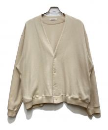 nestrobe confect（ネストローブ コンフェクト）の古着「エイトロック スムース カーディガン」｜ホワイト