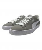 PUMAプーマ）の古着「SUEDE RE:STYLE WHITE/スウェード リ・スタイルホワイト」｜グレー×ホワイト