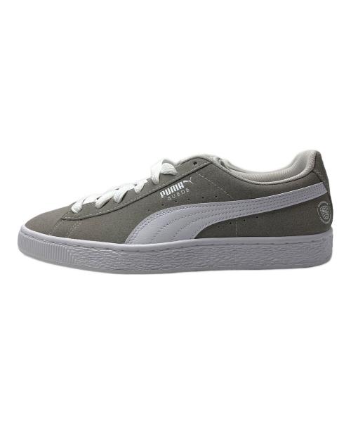 PUMA（プーマ）PUMA (プーマ) SUEDE RE:STYLE WHITE/スウェード リ・スタイルホワイト グレー×ホワイト サイズ:CM26.5/UK7.5/EUR41/US8.5の古着・服飾アイテム