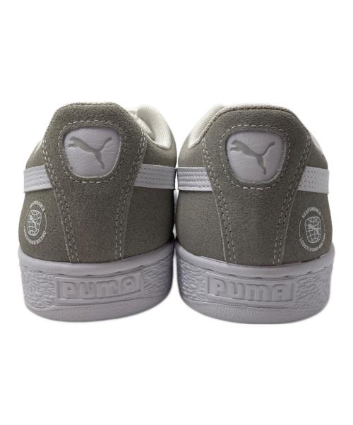 PUMA（プーマ）PUMA (プーマ) SUEDE RE:STYLE WHITE/スウェード リ・スタイルホワイト グレー×ホワイト サイズ:CM26.5/UK7.5/EUR41/US8.5の古着・服飾アイテム