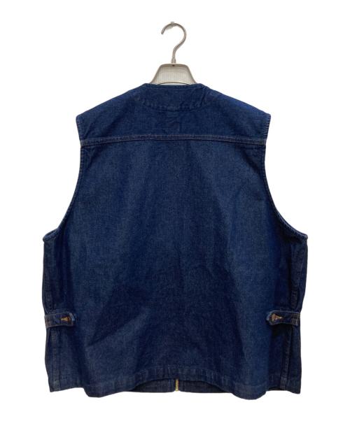 Wrangler（ラングラー）Wrangler (ラングラー) KEBOZ (ケボズ) デニムベスト インディゴ サイズ:Ｌの古着・服飾アイテム