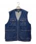 Wrangler（ラングラー）の古着「デニムベスト」｜インディゴ