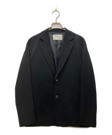 MAISON SPECIAL（メゾンスペシャル）の古着「Split Raglan Dress-Over Single Tailored Jacket」｜ブラック