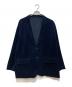 Graphpaper（グラフペーパー）の古着「Soft Knit Corduroy Jacket.ソフト ニット コーデュロイ ジャケット」｜ネイビー