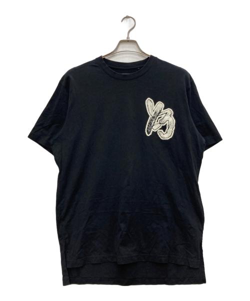 Y-3（ワイスリー）Y-3 (ワイスリー) グラフィックTシャツ ブラック サイズ:Ｓの古着・服飾アイテム