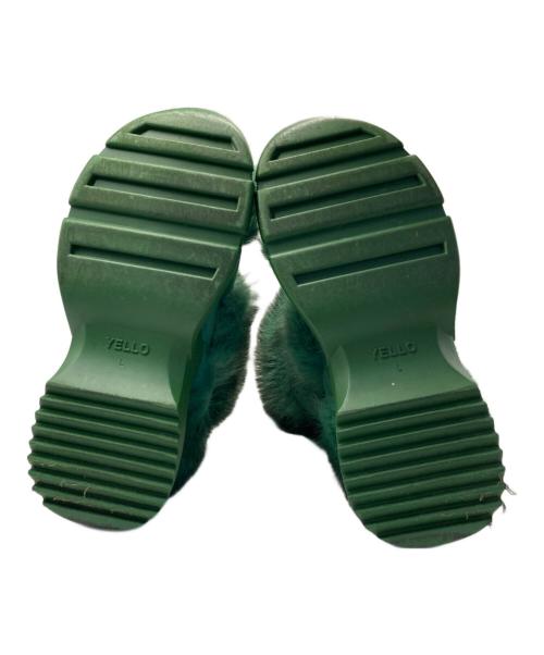YELLO（イエロ）YELLO (イエロ) MOLO SHORT BOOTS/モロショートブーツ グリーン サイズ:Lの古着・服飾アイテム