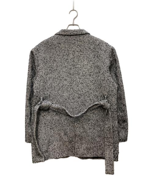 PHOTOCOPIEU（フォトコピュー）PHOTOCOPIEU (フォトコピュー) ツイードダブルジャケット グレー サイズ:38の古着・服飾アイテム