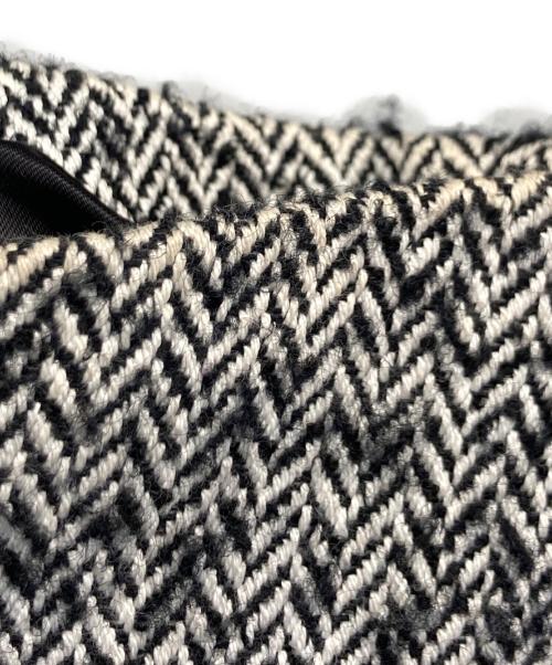 PHOTOCOPIEU（フォトコピュー）PHOTOCOPIEU (フォトコピュー) ツイードダブルジャケット グレー サイズ:38の古着・服飾アイテム