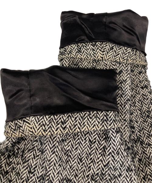 PHOTOCOPIEU（フォトコピュー）PHOTOCOPIEU (フォトコピュー) ツイードダブルジャケット グレー サイズ:38の古着・服飾アイテム