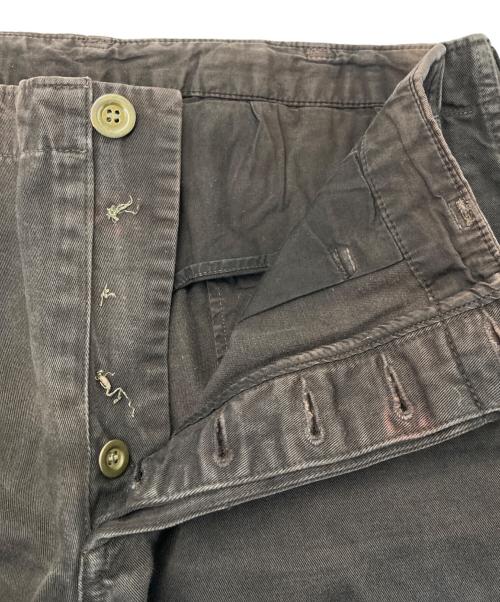 VISVIM（ビズビム）VISVIM (ビズビム) ワークパンツ ブラウン サイズ:3の古着・服飾アイテム