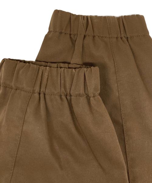 WHITE MOUNTAINEERING（ホワイトマウンテ二アニング）WHITE MOUNTAINEERING (ホワイトマウンテ二アニング) Twilled Stretch Jogger Pants/ツイルド ストレッチ ジョガー パンツ ブラウンの古着・服飾アイテム