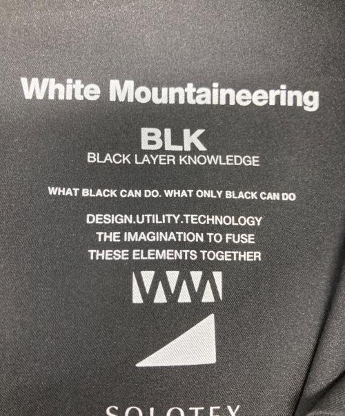 WHITE MOUNTAINEERING（ホワイトマウンテ二アニング）WHITE MOUNTAINEERING (ホワイトマウンテ二アニング) パンツ ブラックの古着・服飾アイテム
