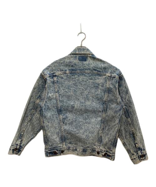 LEVI'S（リーバイス）LEVI'S (リーバイス) ケミカルウォッシュデニムジャケット インディゴ サイズ:Ｓの古着・服飾アイテム