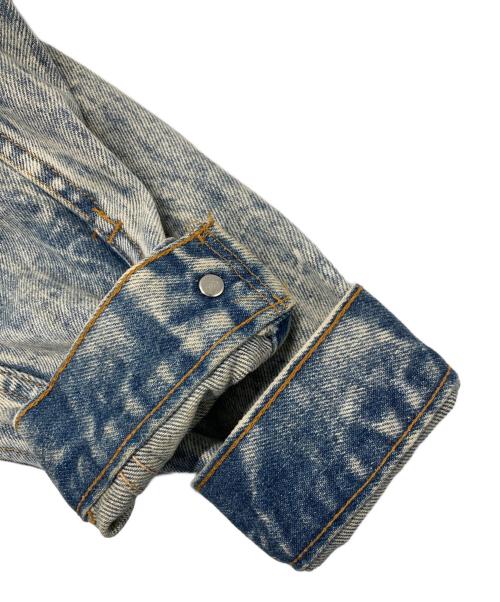 LEVI'S（リーバイス）LEVI'S (リーバイス) ケミカルウォッシュデニムジャケット インディゴ サイズ:Ｓの古着・服飾アイテム