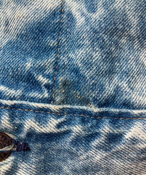 LEVI'S（リーバイス）LEVI'S (リーバイス) ケミカルウォッシュデニムジャケット インディゴ サイズ:Ｓの古着・服飾アイテム