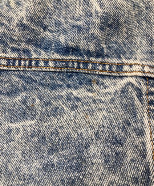 LEVI'S（リーバイス）LEVI'S (リーバイス) ケミカルウォッシュデニムジャケット インディゴ サイズ:Ｓの古着・服飾アイテム