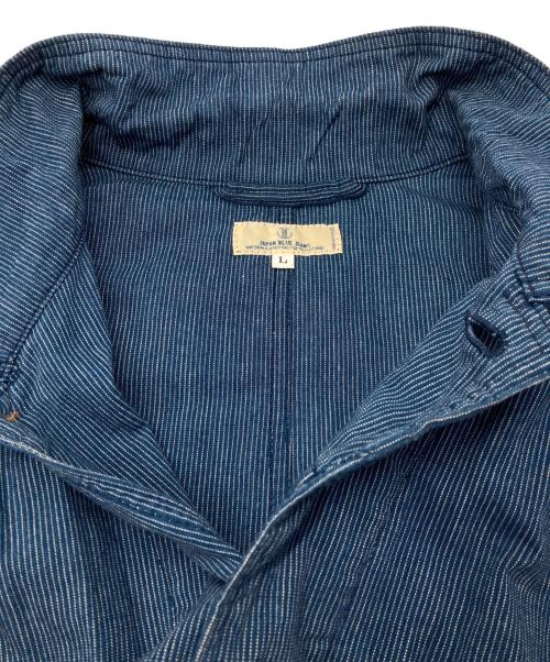 JAPAN BLUE JEANS（ジャパンブルージーンズ）JAPAN BLUE JEANS (ジャパンブルージーンズ) カバーオール インディゴ サイズ:Lの古着・服飾アイテム
