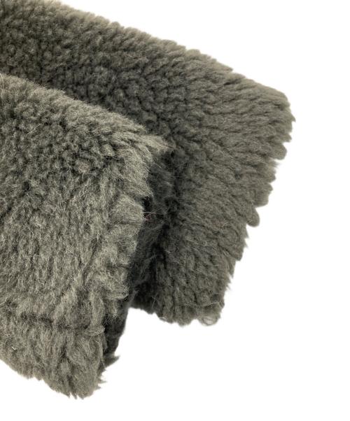 ticca（ティッカ）ticca (ティッカ) ウールファーロングコート グレー サイズ:Ｆの古着・服飾アイテム