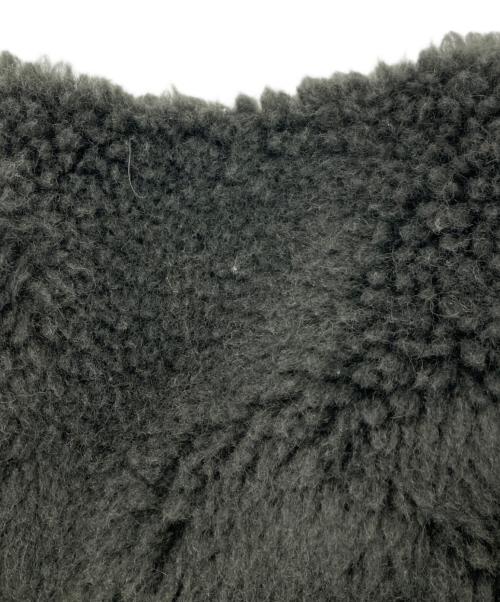 ticca（ティッカ）ticca (ティッカ) ウールファーロングコート グレー サイズ:Ｆの古着・服飾アイテム