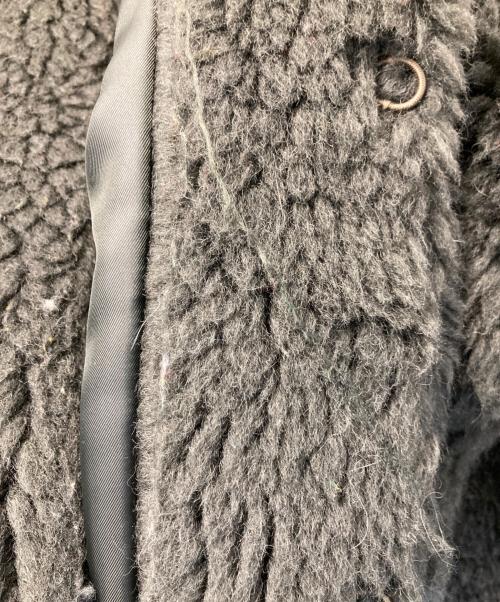 ticca（ティッカ）ticca (ティッカ) ウールファーロングコート グレー サイズ:Ｆの古着・服飾アイテム