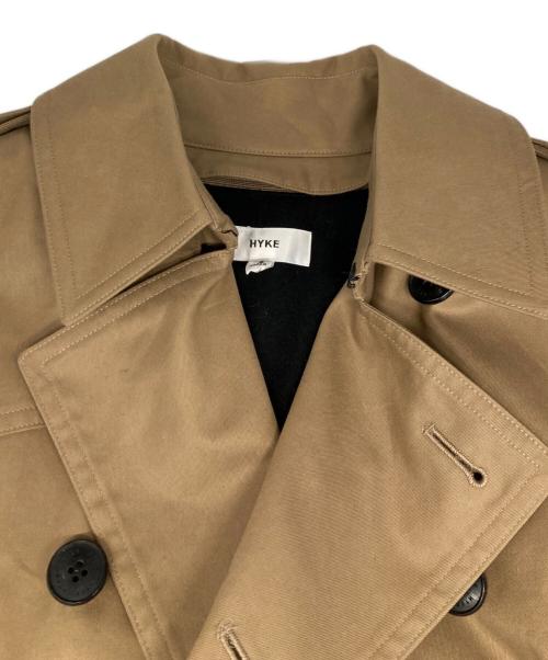 HYKE（ハイク）HYKE (ハイク) トレンチコート ベージュ サイズ:3の古着・服飾アイテム