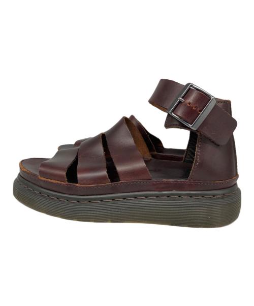 Dr.Martens（ドクターマーチン）Dr.Martens (ドクターマーチン) clarissa ブラウン サイズ:UK4の古着・服飾アイテム
