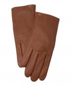 COACHコーチ）の古着「シープレザーグローブ」｜ブラウン