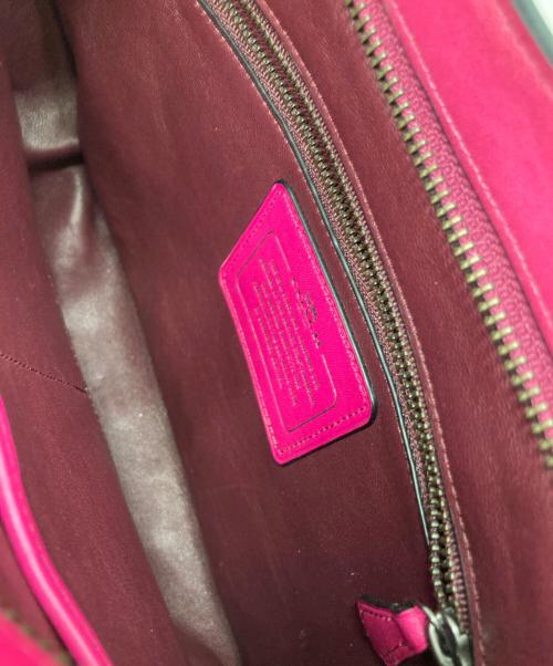 COACH（コーチ）COACH (コーチ) ワンショルダーバッグ ピンクの古着・服飾アイテム