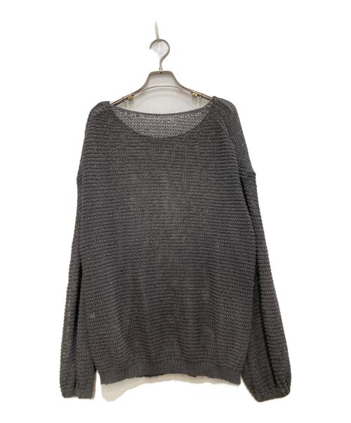 Plage（プラージュ）Plage (プラージュ) TSUMUGI balloon プルオーバー/つむぎバルーンプルオーバー グレー サイズ:freeの古着・服飾アイテム