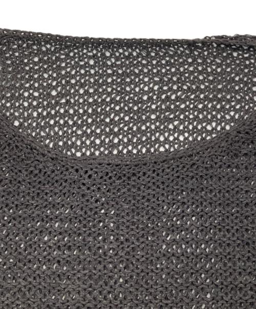 Plage（プラージュ）Plage (プラージュ) TSUMUGI balloon プルオーバー/つむぎバルーンプルオーバー グレー サイズ:freeの古着・服飾アイテム