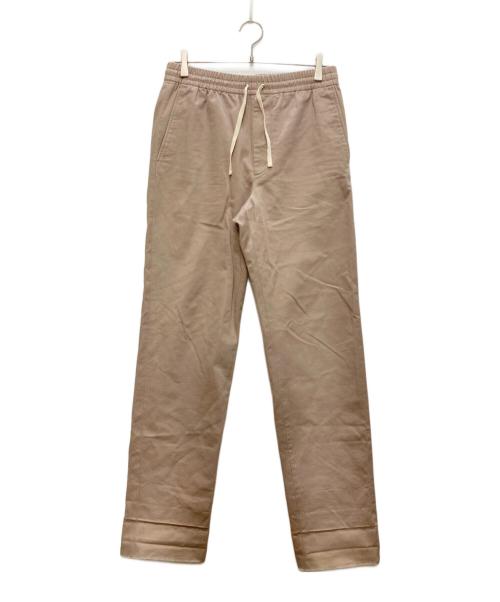 GUCCI（グッチ）GUCCI (グッチ) ワッペンロゴイージーパンツ ベージュ サイズ:46の古着・服飾アイテム