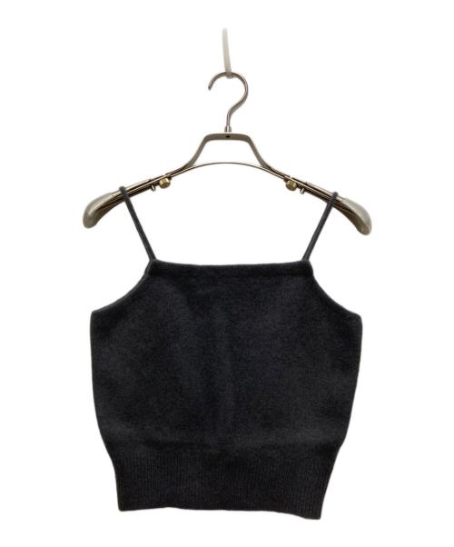 Snidel（スナイデル）Snidel (スナイデル) フォックスキャミ×カーデアンサンブル グレー サイズ:free 未使用品の古着・服飾アイテム