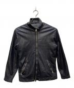 GIORGIO BRATOジョルジョブラッド）の古着「シープレザージャケット」｜ブラック