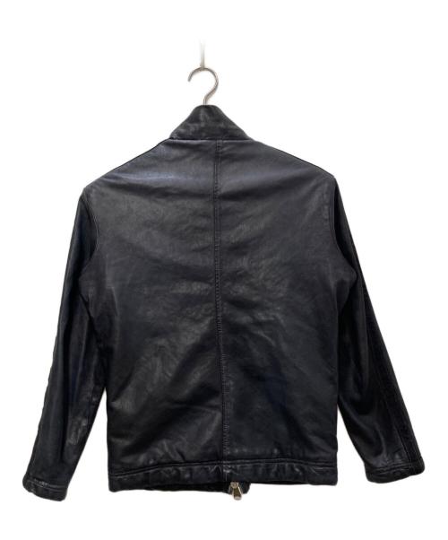 GIORGIO BRATO（ジョルジョブラッド）GIORGIO BRATO (ジョルジョブラッド) シープレザージャケット ブラック サイズ:42の古着・服飾アイテム