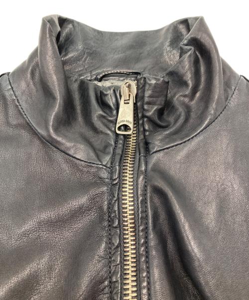 GIORGIO BRATO（ジョルジョブラッド）GIORGIO BRATO (ジョルジョブラッド) シープレザージャケット ブラック サイズ:42の古着・服飾アイテム