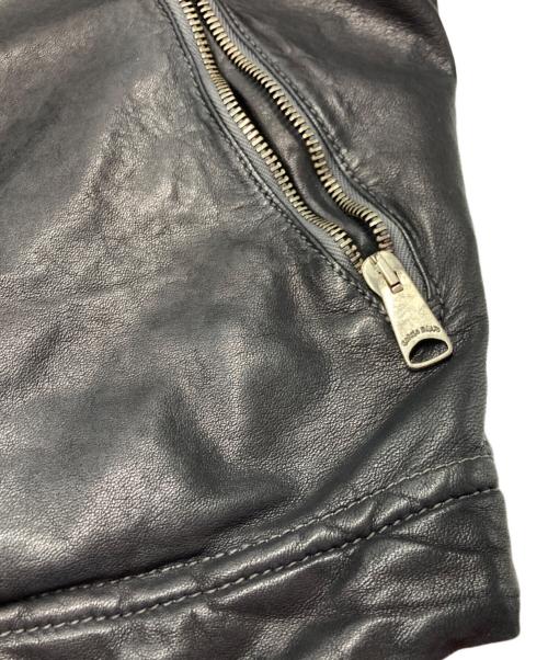 GIORGIO BRATO（ジョルジョブラッド）GIORGIO BRATO (ジョルジョブラッド) シープレザージャケット ブラック サイズ:42の古着・服飾アイテム