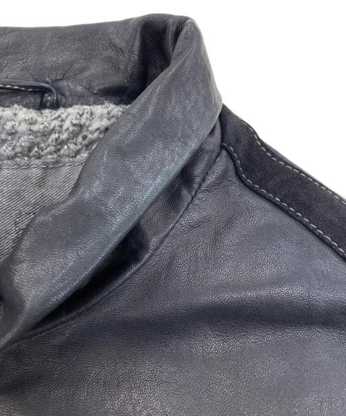 GIORGIO BRATO（ジョルジョブラッド）GIORGIO BRATO (ジョルジョブラッド) シープレザージャケット ブラック サイズ:42の古着・服飾アイテム