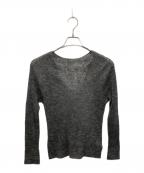 GALLARDA GALANTEガリャルダガランテ）の古着「モヘアキーネックニット」｜グレー