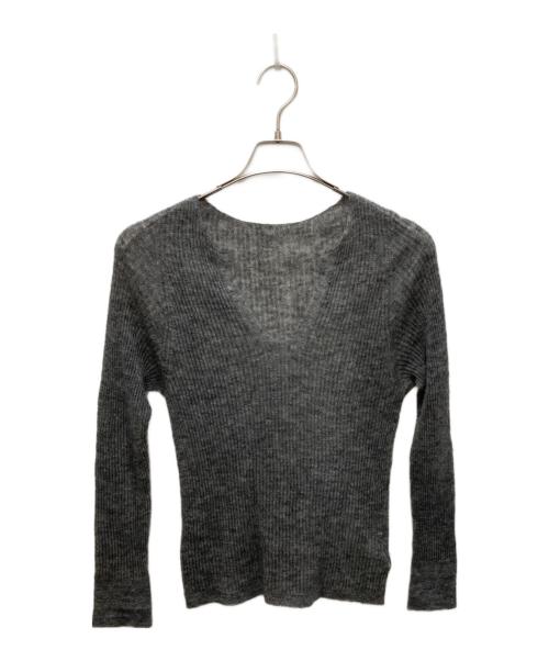 GALLARDA GALANTE（ガリャルダガランテ）GALLARDA GALANTE (ガリャルダガランテ) モヘアキーネックニット グレー サイズ:Ｆの古着・服飾アイテム