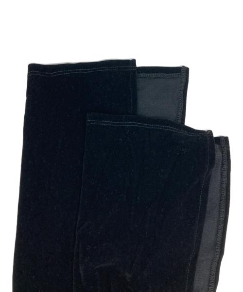 Snidel（スナイデル）Snidel (スナイデル) フロッキーベロアドレープドレス ブラック 未使用品の古着・服飾アイテム