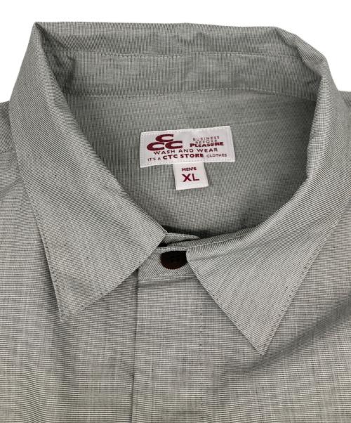 CTC STORE（シーティーシーストア）CTC STORE (シーティーシーストア) 長袖シャツ グレー サイズ:ＸＬの古着・服飾アイテム