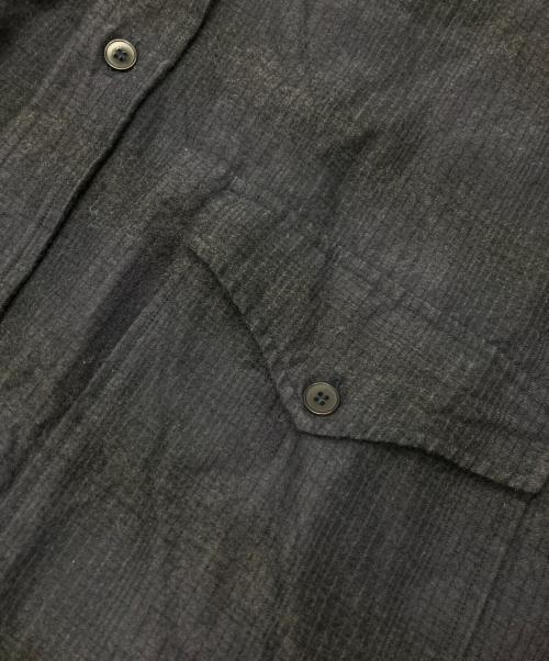 COMOLI（コモリ）COMOLI (コモリ) ウールシルクワークシャツ ネイビー サイズ:3の古着・服飾アイテム