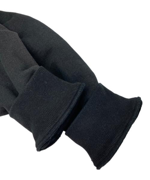 COMOLI（コモリ）COMOLI (コモリ) コットン裏毛ジップパーカ ブラック サイズ:4の古着・服飾アイテム