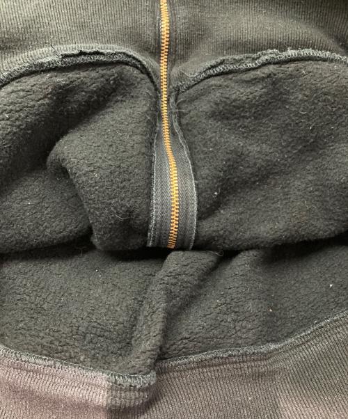 COMOLI（コモリ）COMOLI (コモリ) コットン裏毛ジップパーカ ブラック サイズ:4の古着・服飾アイテム