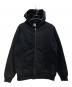COMOLI（コモリ）の古着「コットン裏毛ジップパーカ」｜ブラック