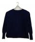 COMOLI（コモリ）の古着「カシミヤ100％ニット」｜ネイビー