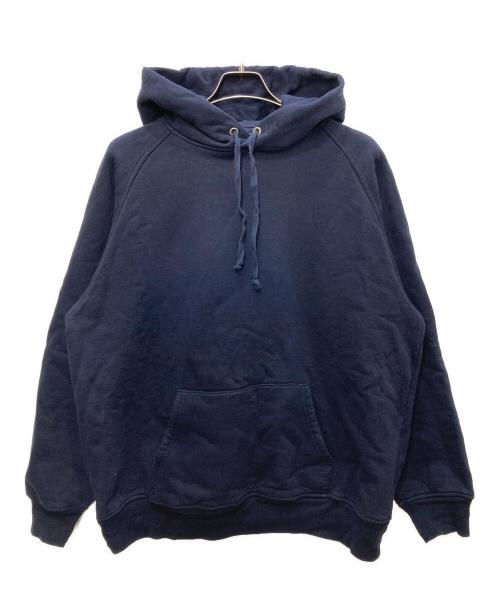 COMOLI（コモリ）COMOLI (コモリ) コットン吊裏毛フーディー ネイビー サイズ:4の古着・服飾アイテム