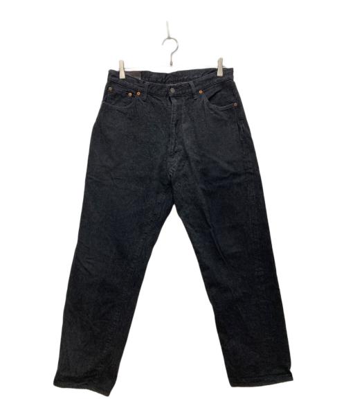 KAPTAIN SUNSHINE（キャプテンサンシャイン）KAPTAIN SUNSHINE (キャプテンサンシャイン) 5P Zipper Front Denim Pants ブラック サイズ:34の古着・服飾アイテム