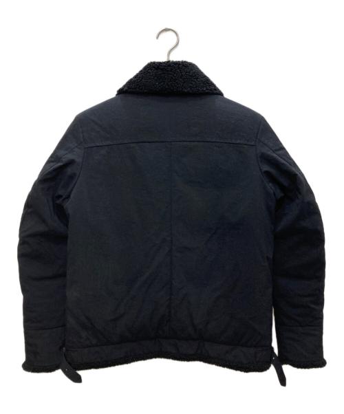 wjk（ダブルジェイケー）wjk (ダブルジェイケー) B-3 エコムートン ジャケット ブラック サイズ:１の古着・服飾アイテム